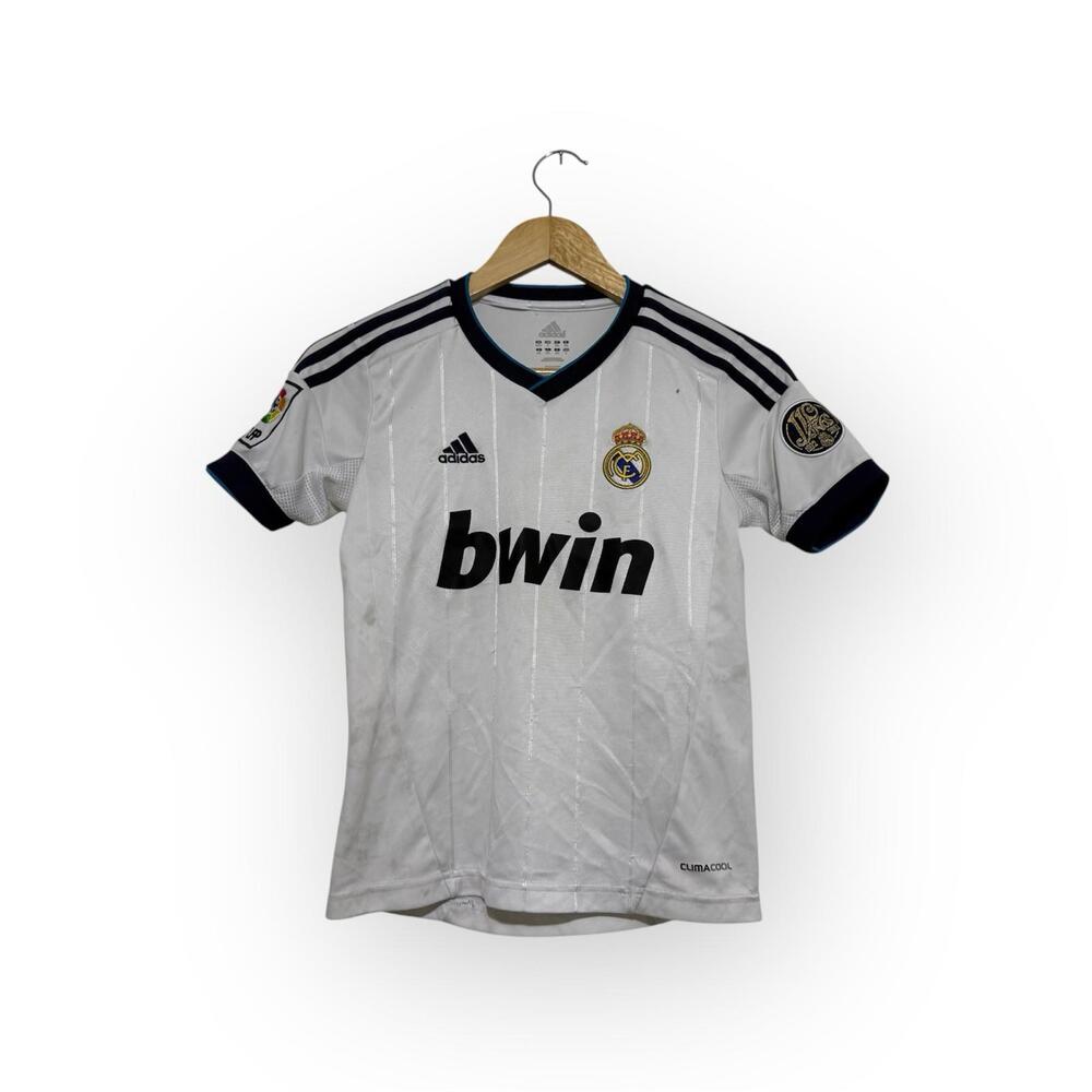 Adidas Real Madrid Bwin Soccer Jersey Size S Youth